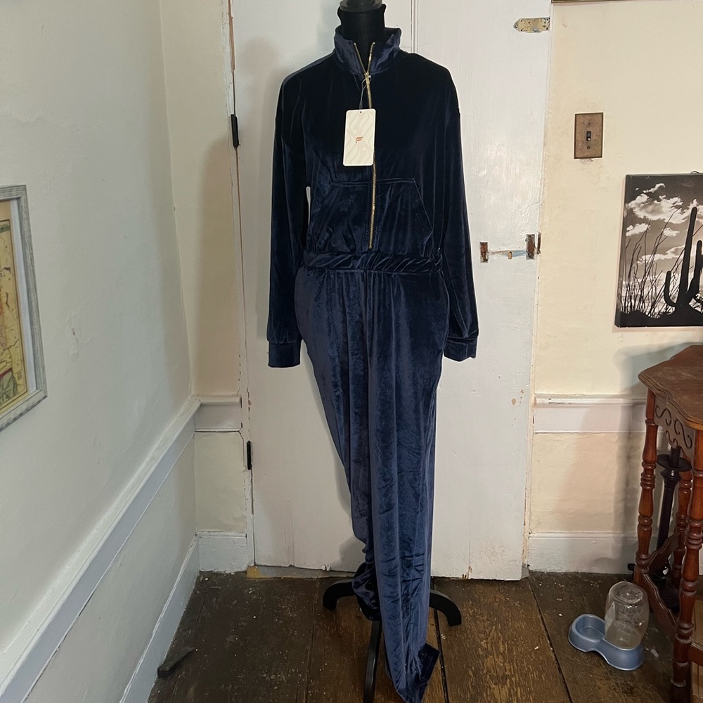 Fabletics Velour Jump Suit